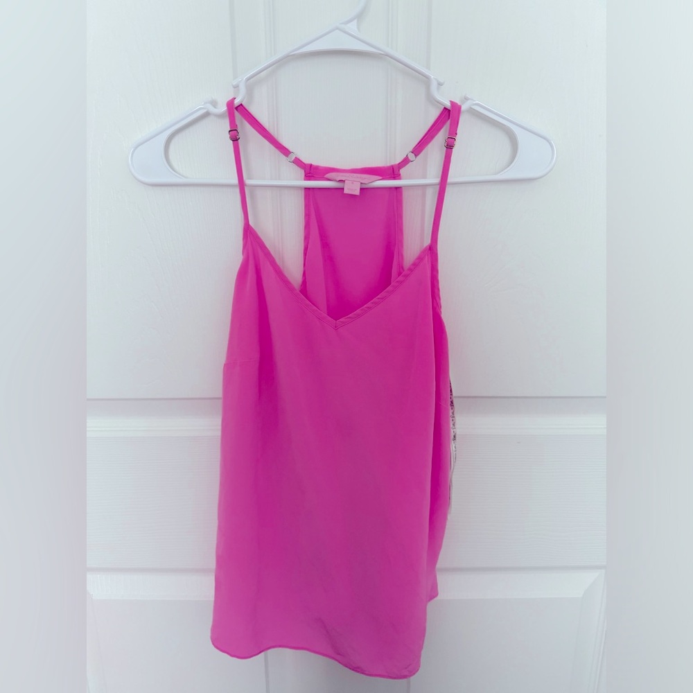 Lilly Pulitzer Pink Silk Camisole Size Small